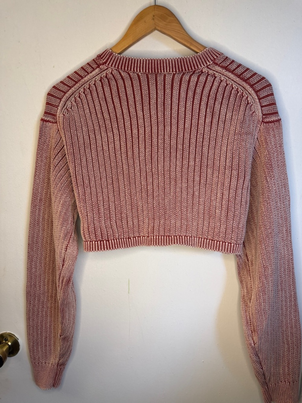 Weekday Ribbed Cropped Sweater - Picture 5 of 5